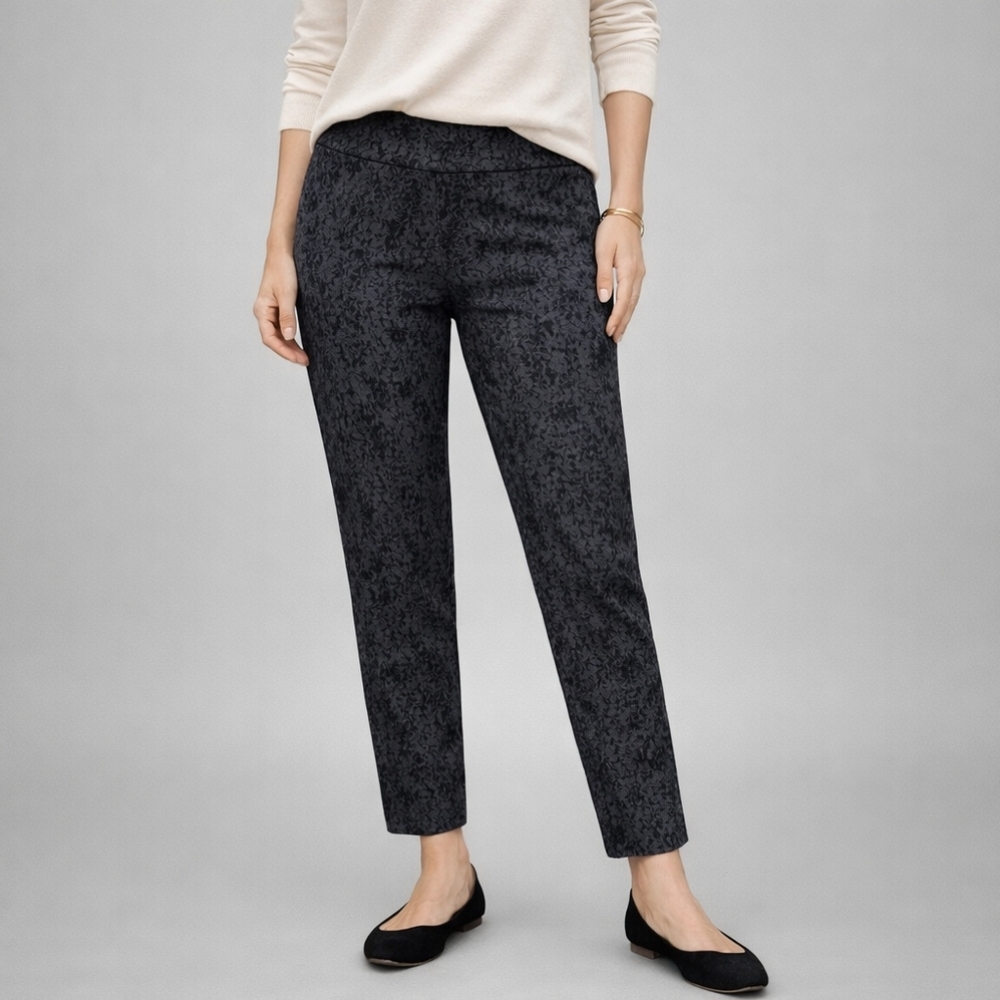Sophisticated Black Women's Straight Leg Pants